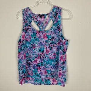 Material Girl | Floral print blouse size large